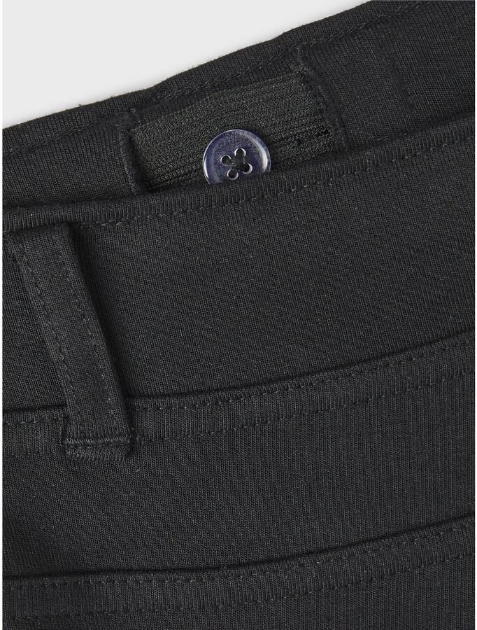 Name it KIDS broek NKFJAVI zwart Meisjes Stretchkatoen Effen 128 - Foto 2