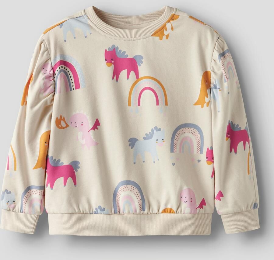 Name It Sweatshirt NMFNULA LS NREG SWEAT BRU PB - Foto 3