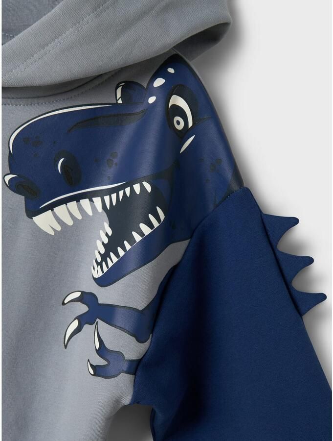 Name It Sweatshirt NMMNASH LS NREG SWEAT WH BRU BOX - Foto 2