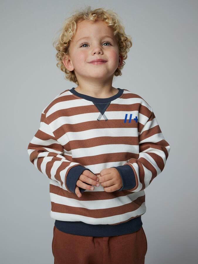 Name It Sweatshirt NMMOVILLO LS NREG SWE BRU BF - Foto 3