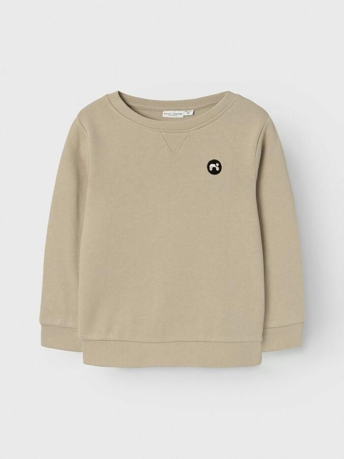 Name it MINI sweater NMMVIMO lichtbruin Effen 104 - Foto 5