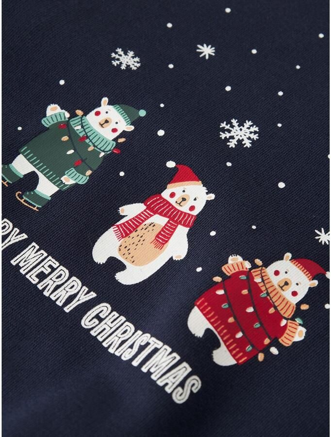 Name It Sweatshirt NMMVISMAS LS NREG SWEAT BRU - Foto 2