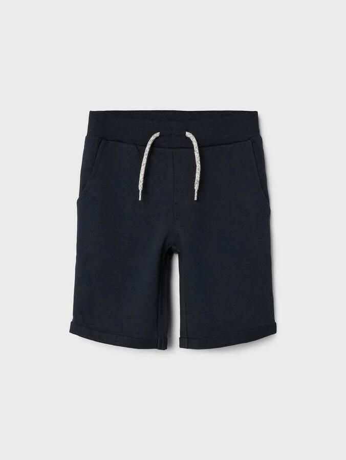 Name it KIDS sweatshort NKMVERMO set van 2 lichtblauw donkerblauw Effen 164 - Foto 3