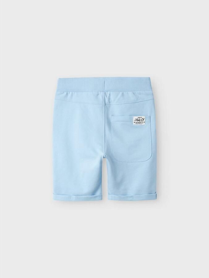 Name it KIDS sweatshort NKMVERMO set van 2 lichtblauw donkerblauw Effen 164 - Foto 4