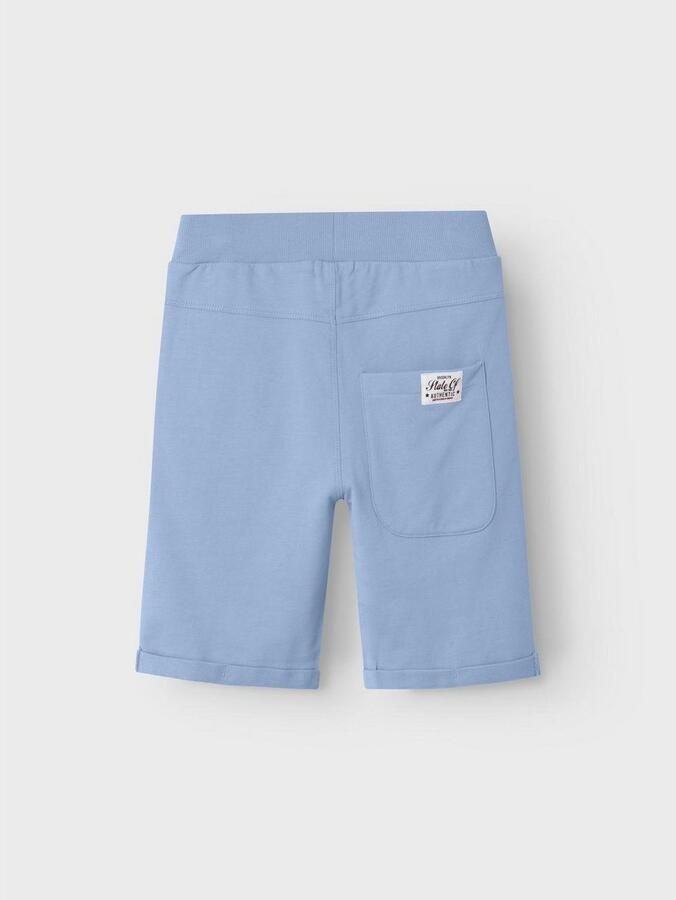 Name it KIDS sweatshort NKMVERMO set van 2 lichtblauw donkerblauw Effen 164 - Foto 7