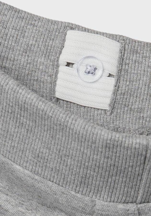 Name it KIDS regular fit sweatshort NKMVERMO grijs melange Effen 104 - Foto 5