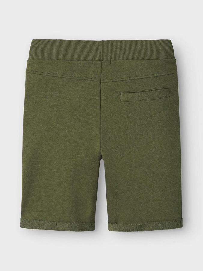Name It Sweatshort NKMVIMO SWE SHORTS BRU NOOS Katoenmix omslagzoom zakken met ritssluiting