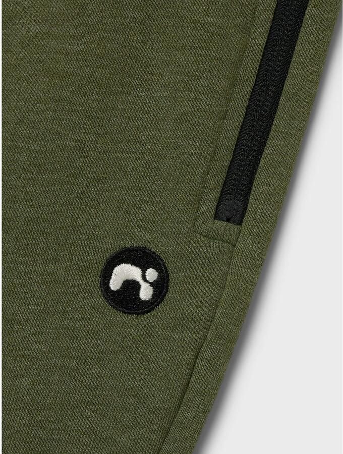 Name It Sweatshort NKMVIMO SWE SHORTS BRU NOOS Katoenmix omslagzoom zakken met ritssluiting - Foto 4