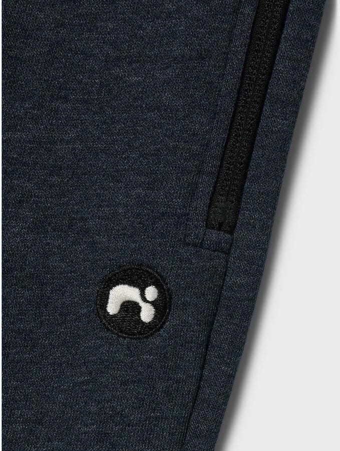 Name It Sweatshort NKMVIMO SWE SHORTS BRU NOOS Katoenmix omslagzoom zakken met ritssluiting - Foto 3