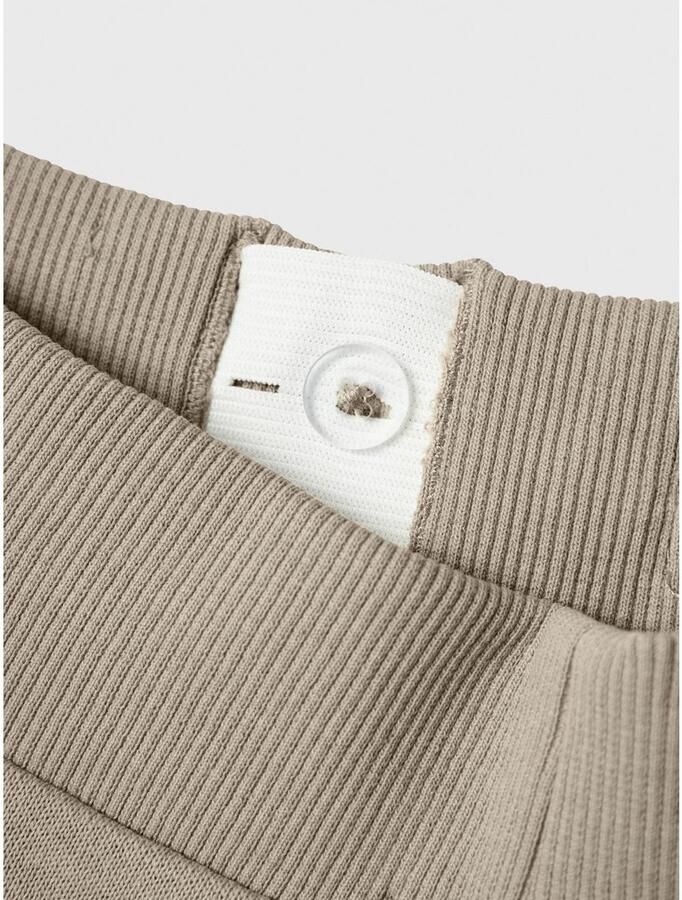 Name It Sweatshort NKMVIMO SWE SHORTS BRU NOOS Katoenmix omslagzoom zakken met ritssluiting - Foto 5