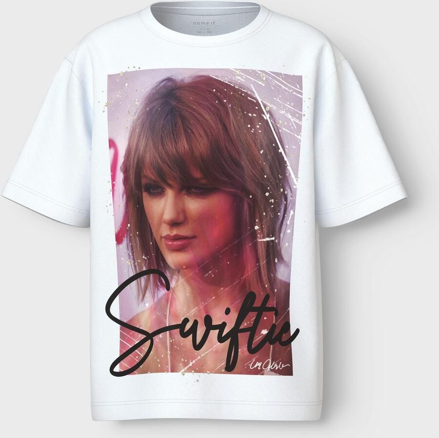 Name It T-shirt NFKDUSAN TSWIFT SS NREG TOP BOX NOOS SKY - Foto 6
