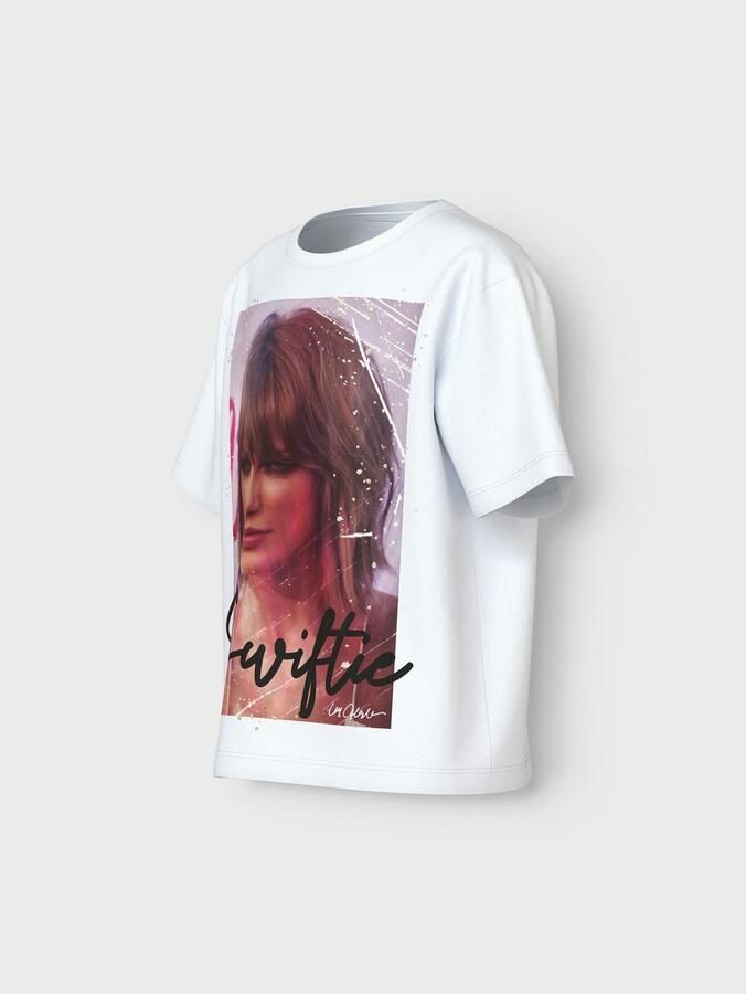 Name It T-shirt NFKDUSAN TSWIFT SS NREG TOP BOX NOOS SKY - Foto 4