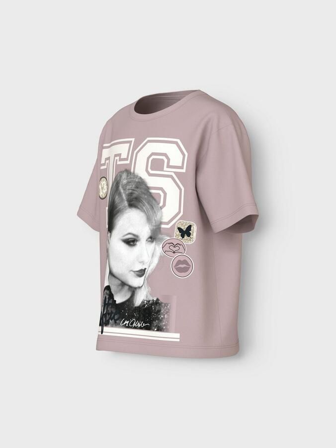 Name It T-shirt NFKDUSAN TSWIFT SS NREG TOP BOX NOOS SKY - Foto 5
