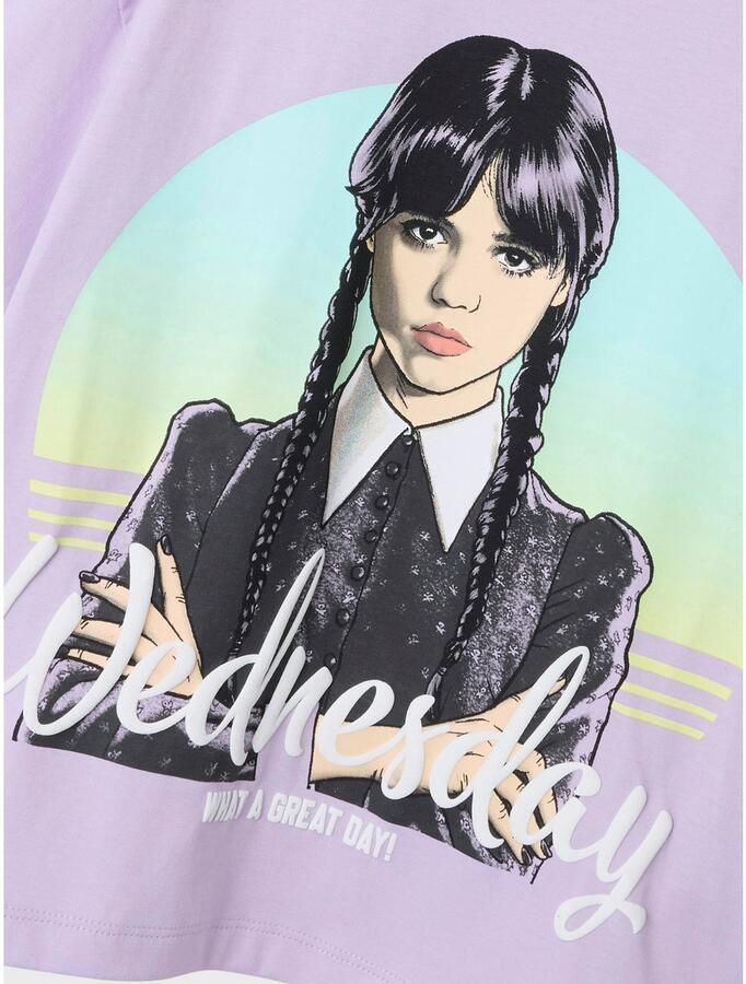 Name It T-shirt NKFDYP WEDNESDAY SS RLX TOP BOX NOOS SKY