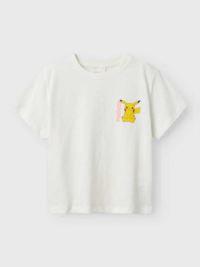 Name It T-shirt NKFDYPPI POKEMON SS RLX TOP NOOS SKY met geweldig pokémon borst- en groot rugmotief - Foto 5