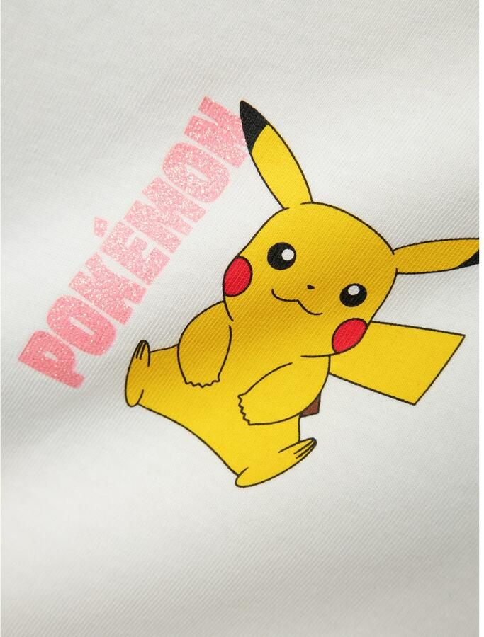 Name It T-shirt NKFDYPPI POKEMON SS RLX TOP NOOS SKY met geweldig pokémon borst- en groot rugmotief - Foto 3