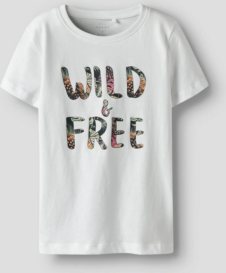 Name It T-shirt NKFVANAYA SS TOP NOOS met geweldig voormotief