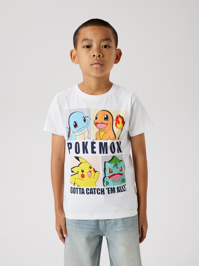 Name It T-shirt NKMDAZZ – Shirt met Pokémon-print en ronde hals bedrukt casual regular fit jersey ronde hals - Foto 7