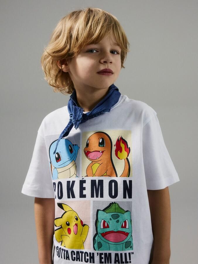 Name It T-shirt NKMDAZZ – Shirt met Pokémon-print en ronde hals bedrukt casual regular fit jersey ronde hals - Foto 3
