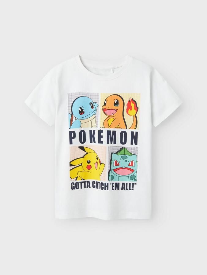 Name It T-shirt NKMDAZZ – Shirt met Pokémon-print en ronde hals bedrukt casual regular fit jersey ronde hals - Foto 5