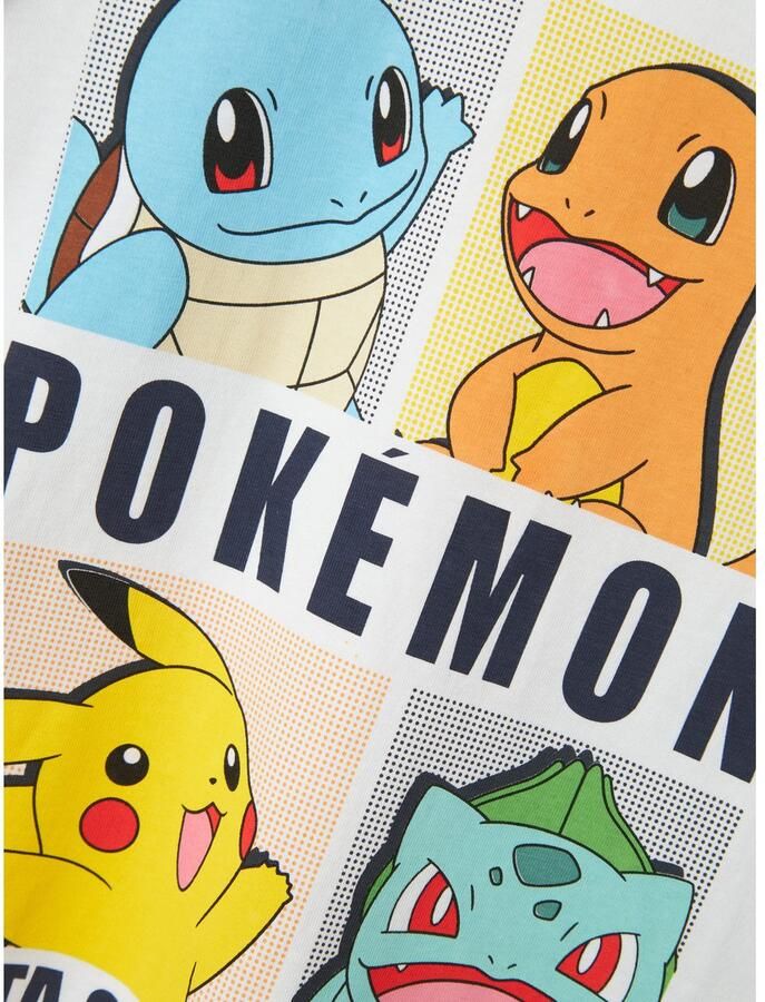 Name It T-shirt NKMDAZZ – Shirt met Pokémon-print en ronde hals bedrukt casual regular fit jersey ronde hals - Foto 2