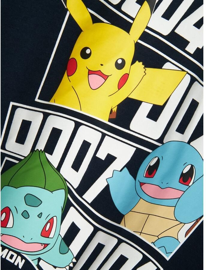 Name It T-shirt NKMDAZZ – Shirt met Pokémon-print en ronde hals bedrukt casual regular fit jersey ronde hals - Foto 3
