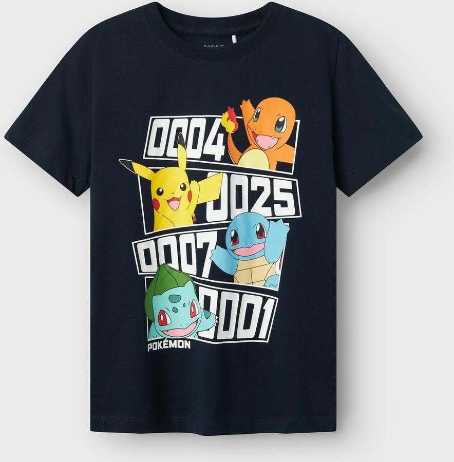 Name It T-shirt NKMDAZZ – Shirt met Pokémon-print en ronde hals bedrukt casual regular fit jersey ronde hals - Foto 2
