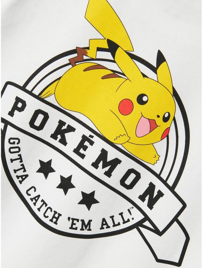 Name It T-shirt NKMDEX POKEMON SS NREG TOP BOX NOOS SKY met geweldige pokémon-motieven op het voor- en achterpand - Foto 4