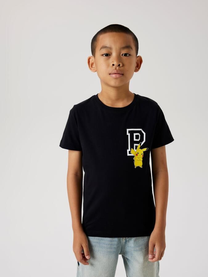 Name It T-shirt NKMDEX POKEMON SS NREG TOP BOX NOOS SKY met geweldige pokémon-motieven op het voor- en achterpand - Foto 5