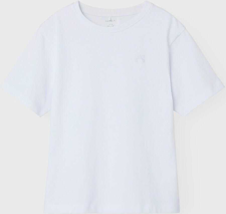 Name It T-shirt NKMGREG SS NREG TOP NOOS in basisvorm met klein borstlogo