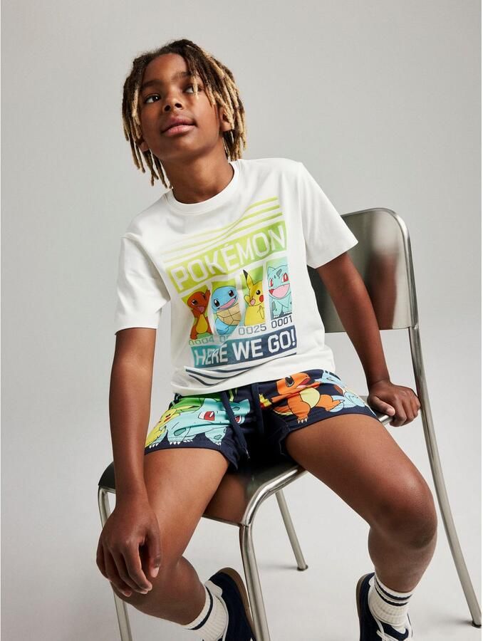Name It T-shirt NKMMABR POKEMON NREG SS TOP BOX NOOS SKY - Foto 4