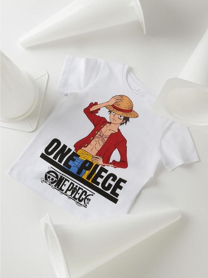 Name it T-shirt Korte Mouw NKMNATE ONEPIECE SS TOP BOX VDE - Foto 4