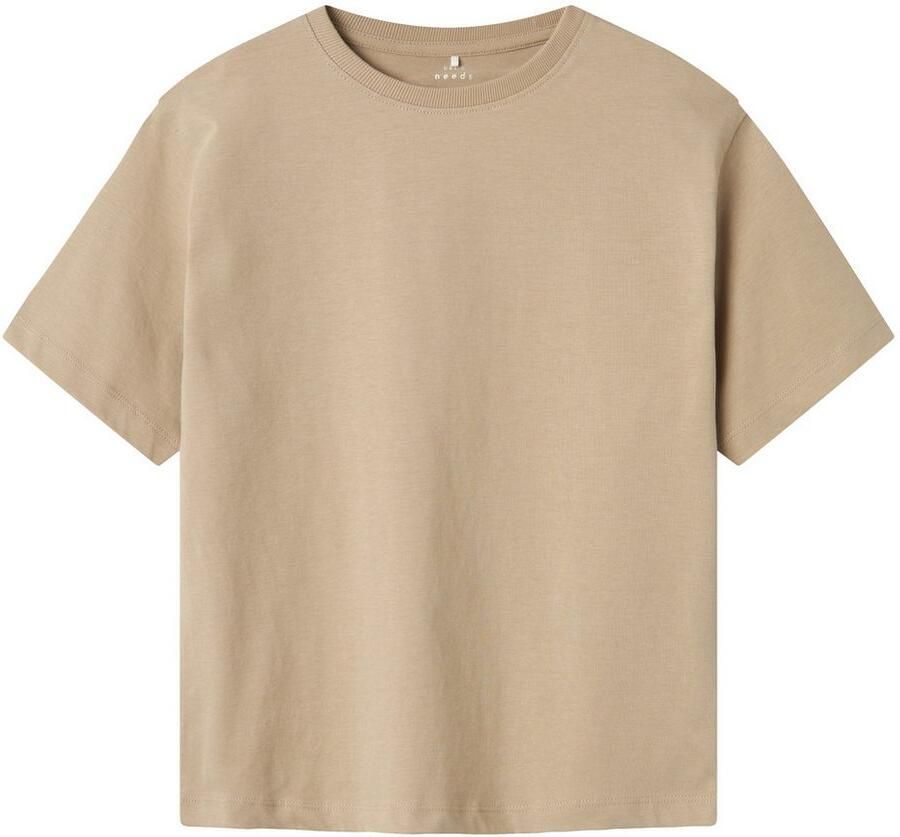 Name It T-shirt NKMVOBBO SS NREG TOP NOOS loose fit met licht overhangende schouders - Foto 3