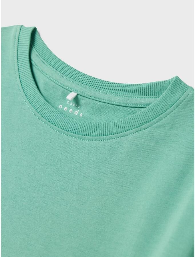 Name It T-shirt NKMVOBBO SS NREG TOP NOOS loose fit met licht overhangende schouders - Foto 2