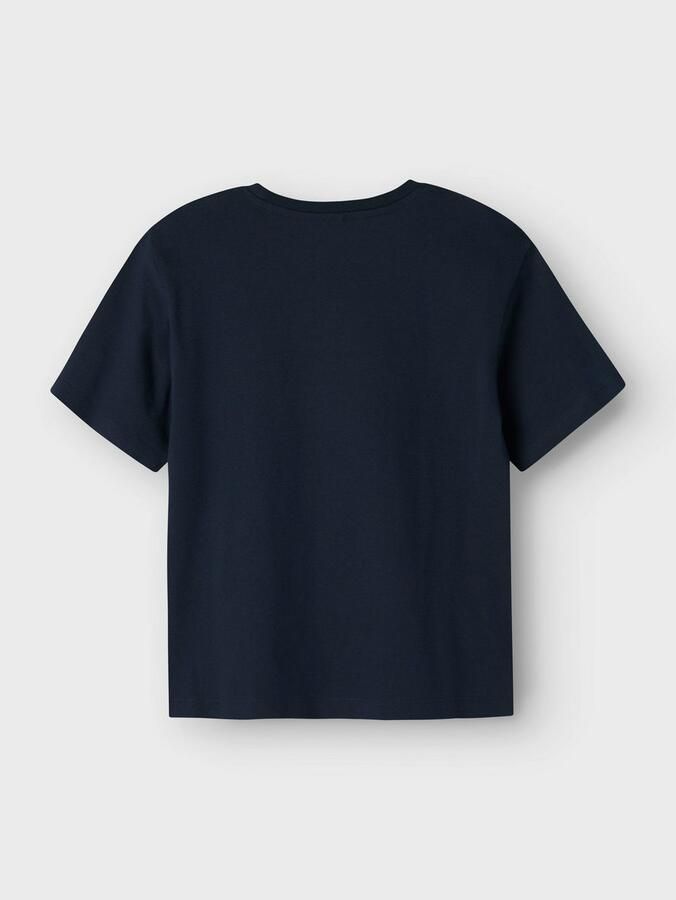 Name It T-shirt NKMVOBBO SS NREG TOP NOOS loose fit met licht overhangende schouders - Foto 3