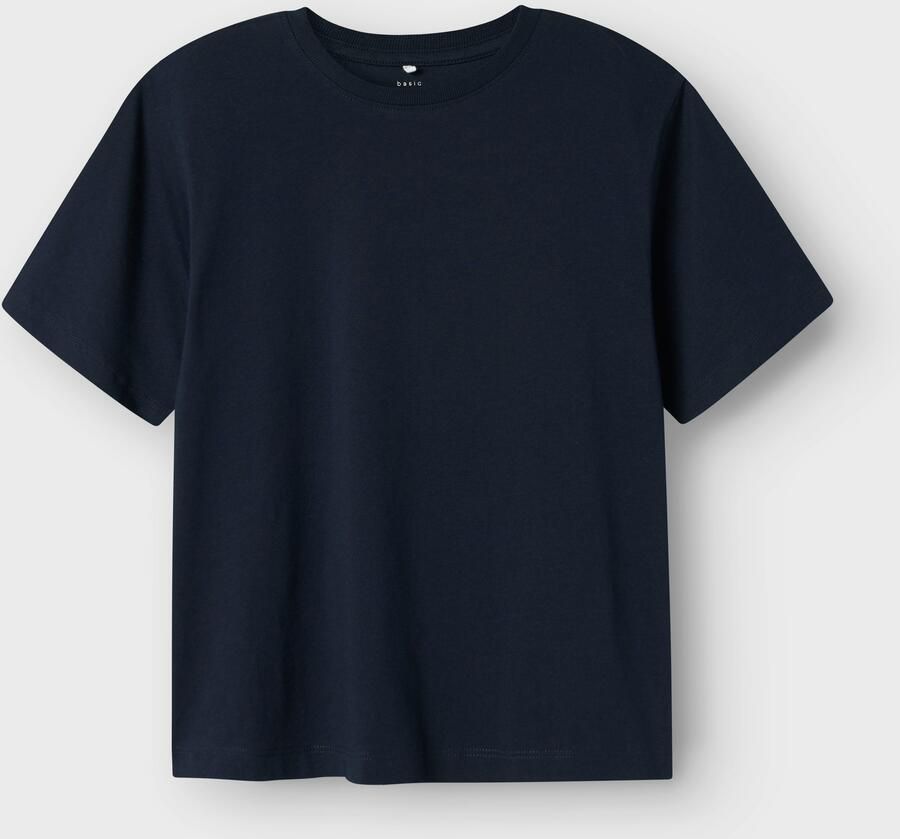 Name It T-shirt NKMVOBBO SS NREG TOP NOOS loose fit met licht overhangende schouders