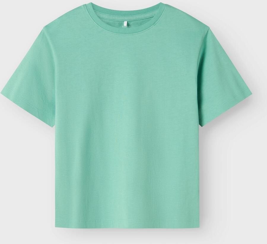 Name It T-shirt NKMVOBBO SS NREG TOP NOOS loose fit met licht overhangende schouders