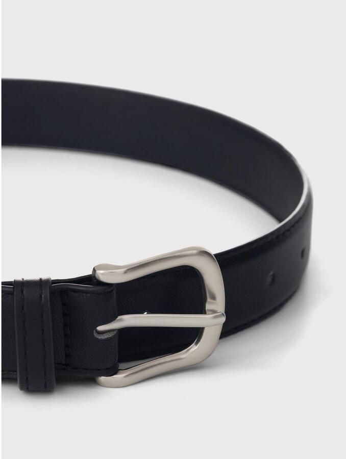 Name it KIDS imitatieleren riem NKMACC-FARLO zwart Imitatieleer 55