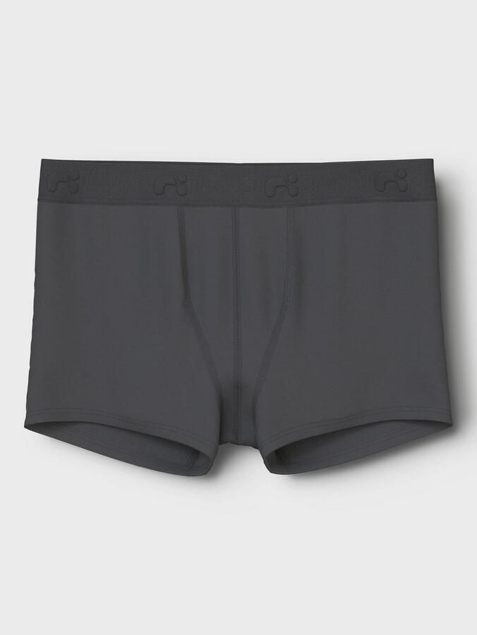 NAME IT KIDS boxershort Iron Space set van 3 donkergrijs blauw - Foto 4