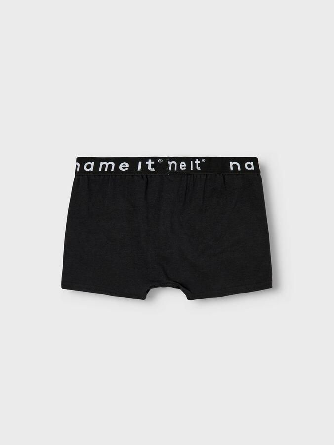 Name it KIDS boxershort NKMBOXER set van 3 zwart Jongens Stretchkatoen 122 128 - Foto 5