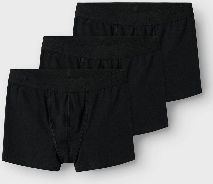 NAME IT KIDS boxershort NKMBOXER set van 3 zwart - Foto 5