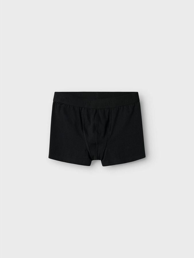 NAME IT KIDS boxershort NKMBOXER set van 3 zwart - Foto 3