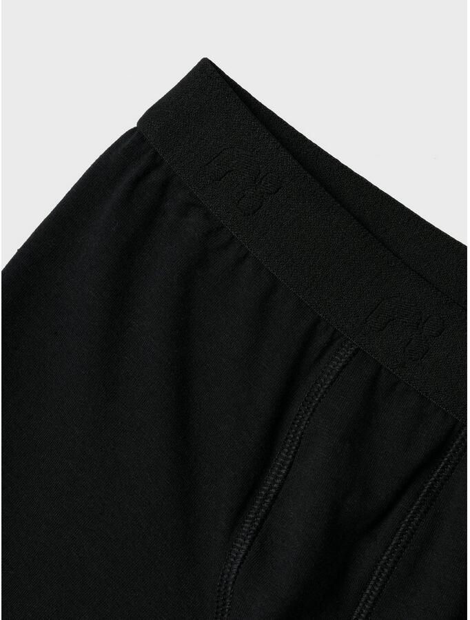 NAME IT KIDS boxershort NKMBOXER zwart (set van 3) - Foto 2