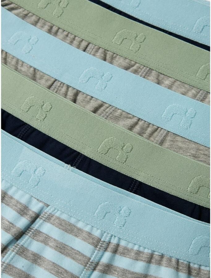 Name It Trunk NKMBOXER voor jongens met logo en zachte tailleband (set 5 stuks) - Foto 5