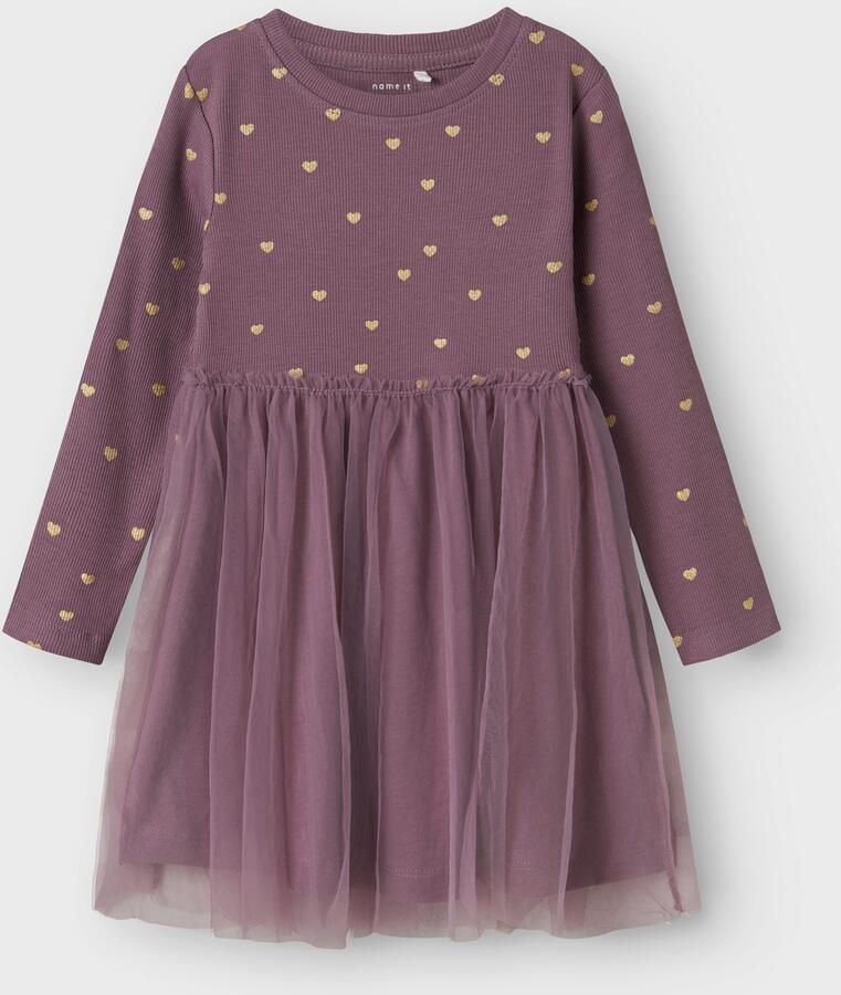 Name It Tulen jurk NMFNADJA LS DRESS NOOS