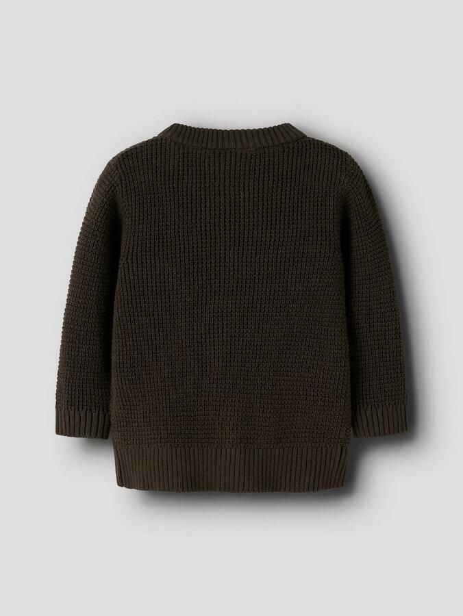 Name It Vest NBNBUBBA LS KNIT CARD NOOS in subtiel gestructureerde kwaliteit - Foto 3