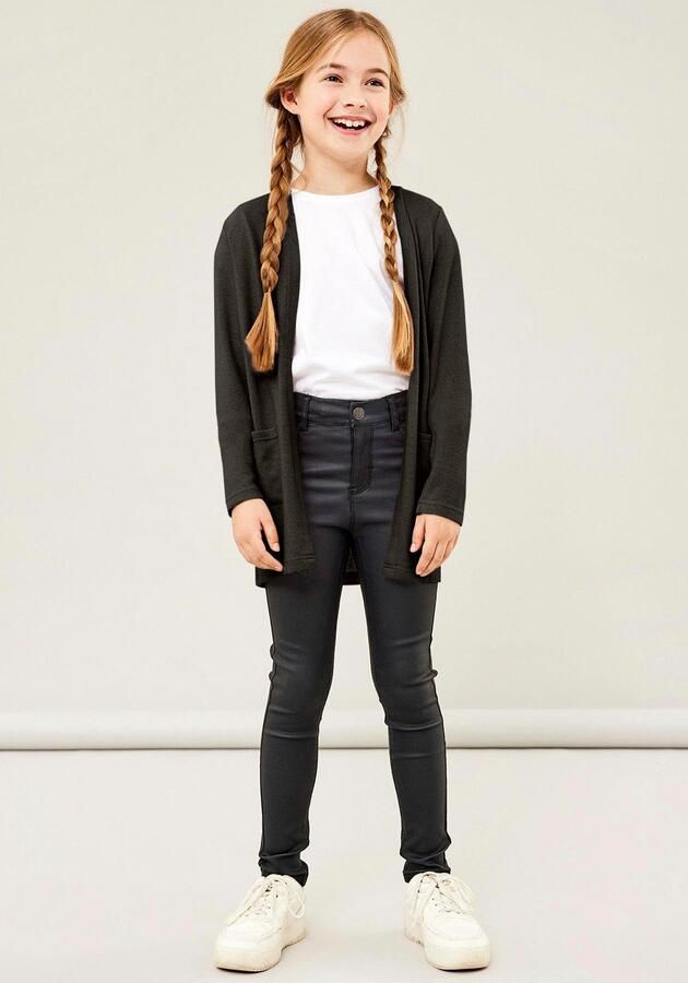 Name It Vest NKFVICTI – Vest zonder sluiting van fijngebreid effen casual regular fit fijn gebreid v-hals - Foto 4