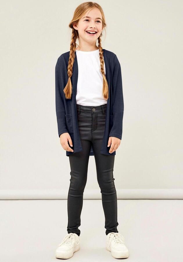 Name It Vest NKFVICTI – Vest zonder sluiting van fijngebreid effen casual regular fit fijn gebreid v-hals