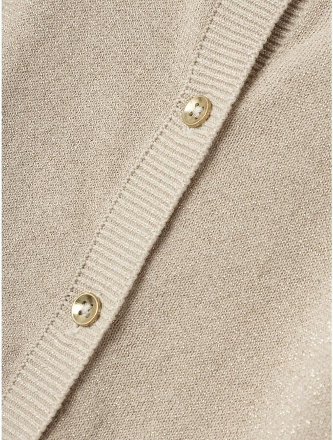 Name It Vest NMFABINNE LS KNIT CARD NOOS met schattige ruche op de schouders - Foto 3