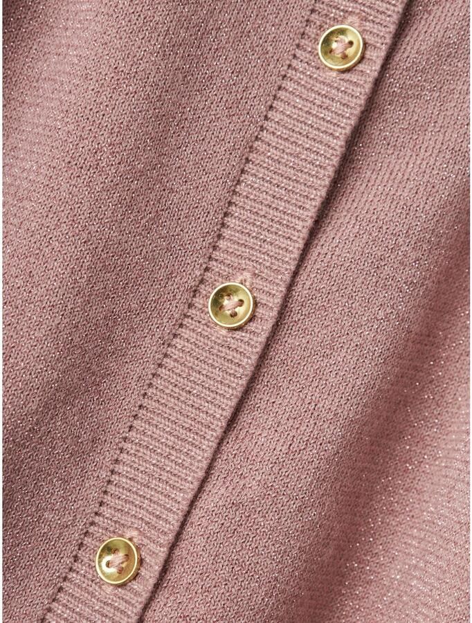 Name It Vest NMFABINNE LS KNIT CARD NOOS met schattige ruche op de schouders - Foto 2